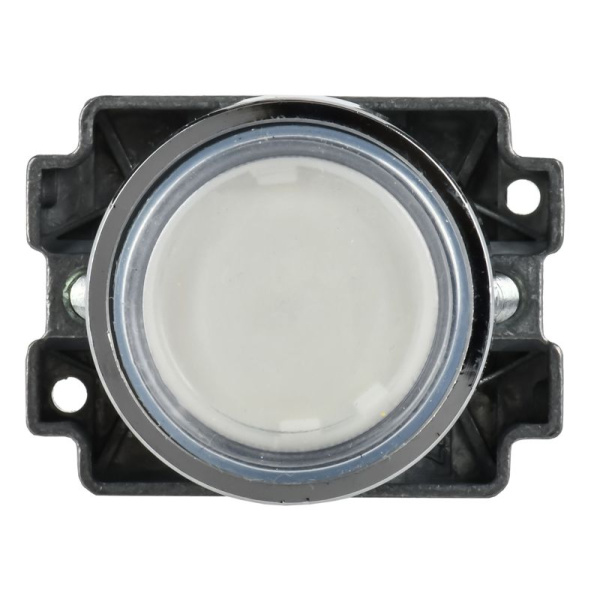 Кнопка LA167-BWF3171 d22мм RC 1НО с подсветкой бел. KARAT IEK BBT20-BWF3171-1-12-67-K01