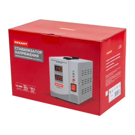 Стабилизатор напряжения АСН-1500/1-Ц Rexant 11-5002