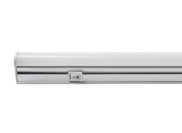 Светильник светодиодный LWL-2012-5CL 5Вт 20LED 4000К IP20 420лм 220В 272мм с сетевым проводом алюм. бел. Ultraflash 11915