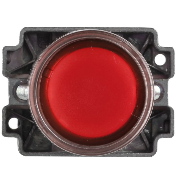 Кнопка LA167-BWF3472 d22мм RC 1НЗ с подсветкой красн. KARAT IEK BBT20-BWF3472-2-12-67-K04