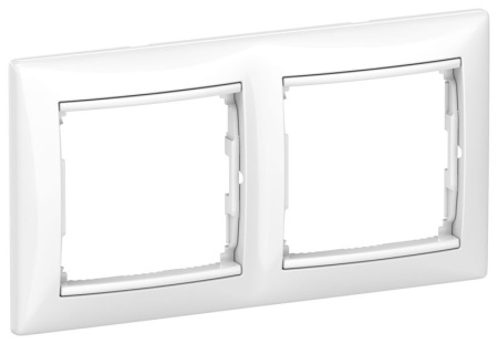 Рамка 2-м СП Valena IP20 бел. IEK 6942411