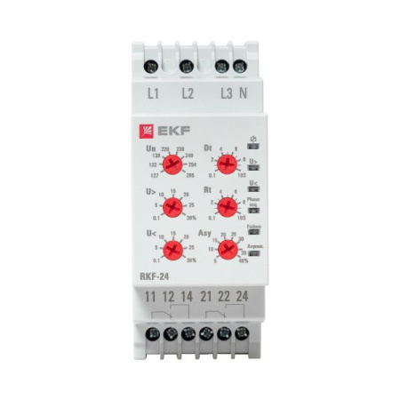 Реле контроля фаз RKF-24 EKF rkf-24