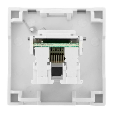 Розетка компьютерная 2мод. RJ45 кат.5E EKF E2MK015E-135-10