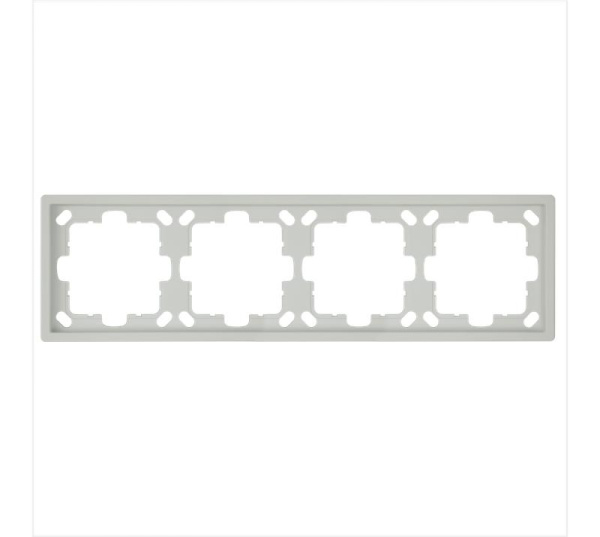 Рамка 4-м СП FD тауп матов. soft touch Jasmart FD1004PTM