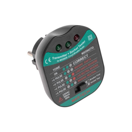 Тестер розеток детектор автоматов MS5902RTD Mastech 13-1262