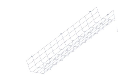 Решетка защитная 1250х345х75 CSVT ЦБ000019477