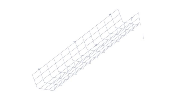 Решетка защитная 1250х345х75 CSVT ЦБ000019477
