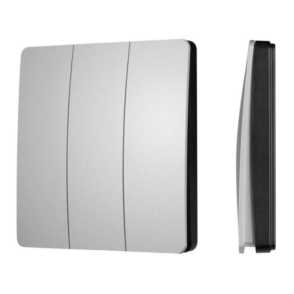 Панель кнопочная KINETIC-801-22-3G-WP-SUF Silver No battery IP67 433Mhz IP67 пластик INTELLIGENT ARLIGHT 051683