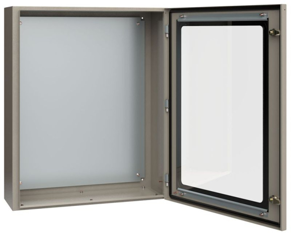 Корпус ЩМП-4-0 800х650х250 IP54 У2 прозр. дверь метал. IEK YKM11-04-54-1