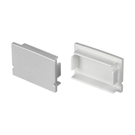 Заглушка LINE-3020 SILVER глухая пластик (уп.2шт) Arlight 057057