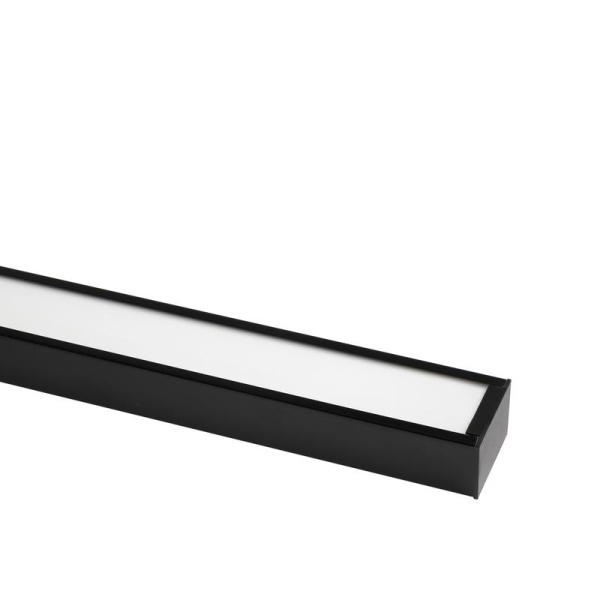 Светильник светодиодный PSO-01 24Вт 4000К IP40 1200х50мм BLACK ДПО/ДСО для реечных потолков IP40 (универсальный монтаж: накладной/подвесной) Pro JazzWay 5058712