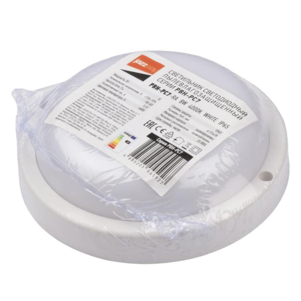 Светильник светодиодный "Банник" PBH-PC7-RA 8Вт 4000К IP65 ЖКХ ДБП white JazzWay 5045927