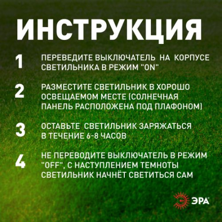 Светильник садовый SL-PL8-MNT1 настен. с выкл. черн. ЭРА Б0018819