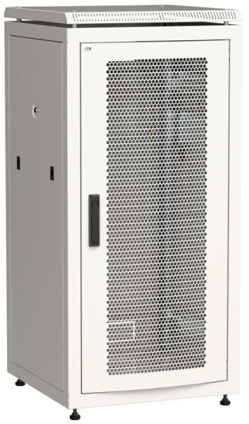 Шкаф сетевой LINEA N 19дюйм 18U 600х800мм перфорир. передн. дверь сер. ITK LN35-18U68-P