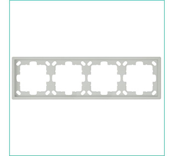 Рамка 4-м СП FD тауп матов. soft touch Jasmart FD1004PTM