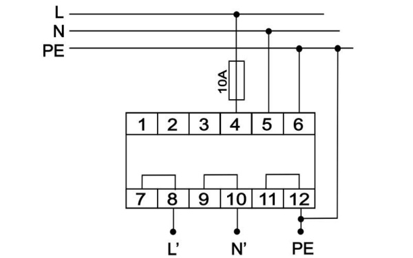 Фильтр сетевой помехоподавляющий ОР-230 230В 50Гц 10А F&F EA10.001.001