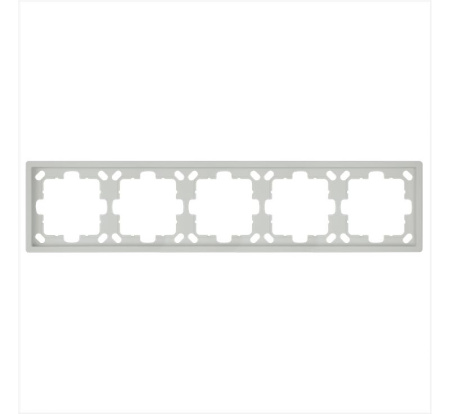 Рамка 5-м СП FD тауп матов. soft touch Jasmart FD1005PTM