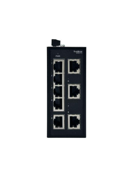 Коммутатор промышленный неуправляемый Ethernet 8х10/100BaseT SE NSETU108T08X00B