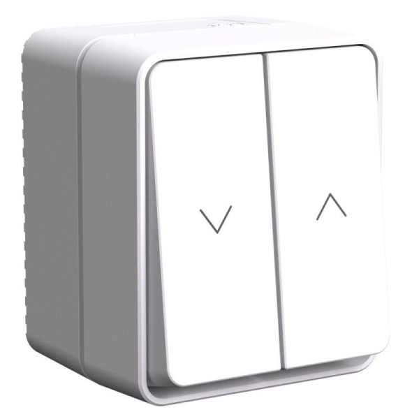 Выключатель для жалюзи 2-кл. ОП AtlasDesign PROFI 10А IP54 бел. SE ATN540119