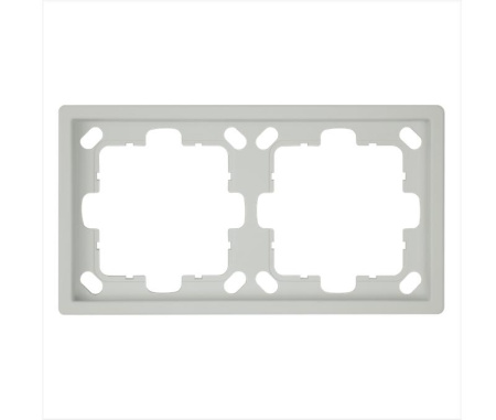 Рамка 2-м СП FD тауп матов. soft touch Jasmart FD1002PTM