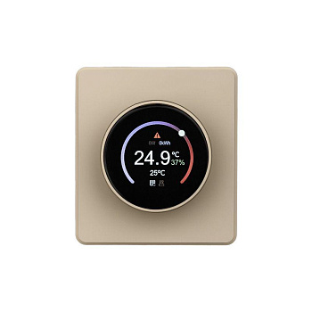 Терморегулятор ROUND Wi-Fi с/у шелк Kranz KR-78-0728-7