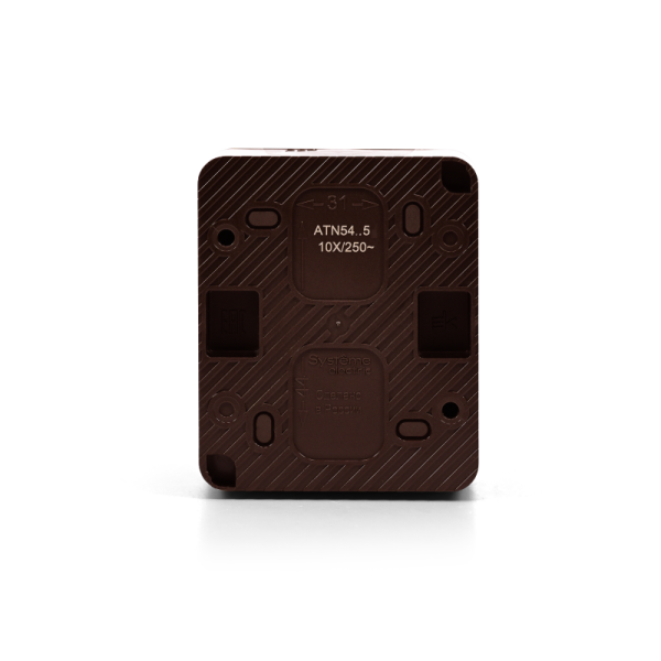 Выключатель 2-кл. ОП AtlasDesign PROFI IP54 10AX корич. SE ATN546051
