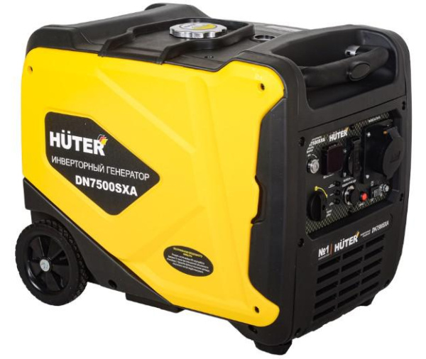 Генератор инверторный DN7500SXA Huter-электростартер. Huter 64/10/10