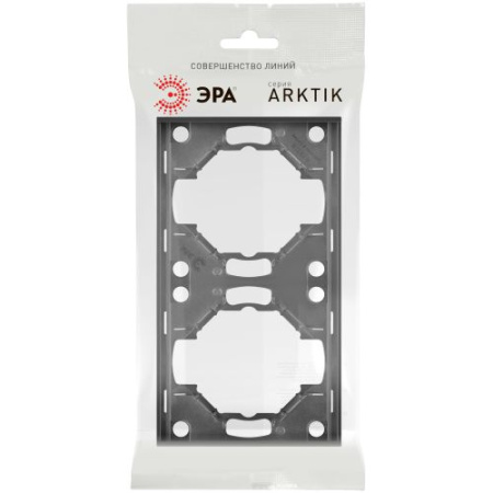 Рамка 2-м Arktik графит 16-5002-06 Эра Б0070559