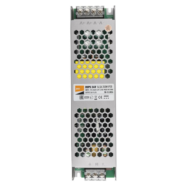 Блок питания для светодиод. ленты BSPS 350Вт 14.6А 24В IP20 метал. JazzWay 5024298