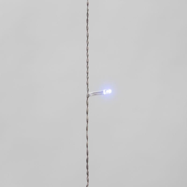 Гирлянда светодиодная занавес 1.5х1.5м 64 LED бел. прозр. ПВХ IP20 свечение с динамикой 220В не соединяется с контроллером Neon-Night 235-405