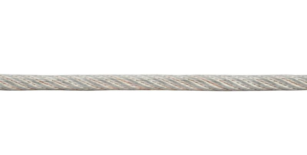 Трос в ПВХ изоляции d5.0-6.0мм DIN 3055 (SWR) сталь (уп.150м) Zitar 103441