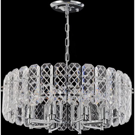 Люстра Whitney 1050-308 8хЕ14 40Вт хрусталь Rivoli Б0061222