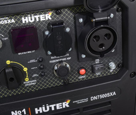 Генератор инверторный DN7500SXA Huter-электростартер. Huter 64/10/10