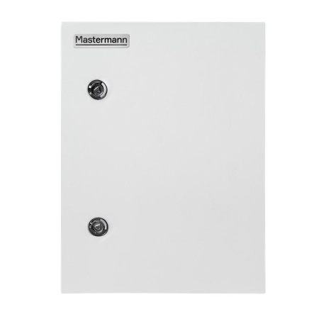 Шкаф монтажный 300x400x220мм IP66 12У+ Mastermann 00-01020311