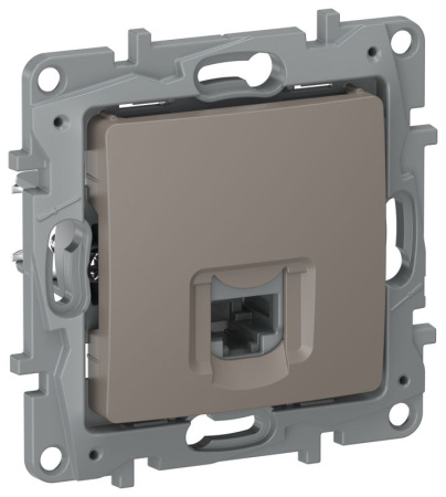Розетка компьютерная RJ45 кат. 5Е UTP капучино IEKETIKA IEK 6714411