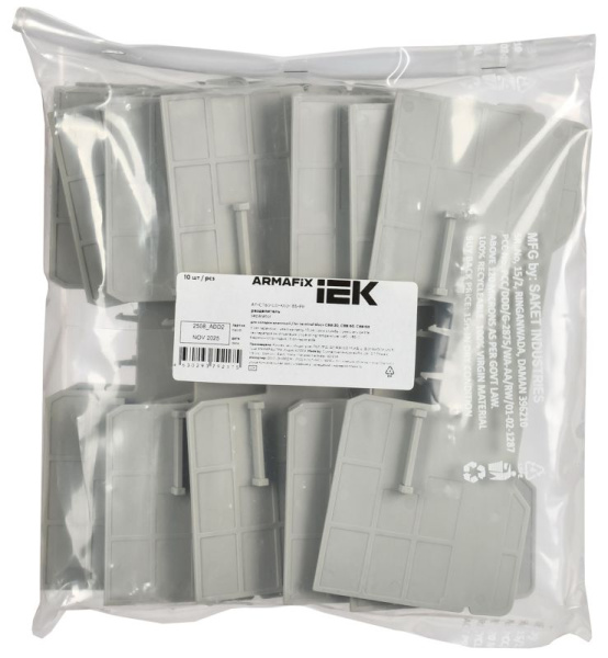Разделитель для клемм CBB120/CBB150/CBB185 ARMAFIX IEK AF-CT60-00-K03-185-PP