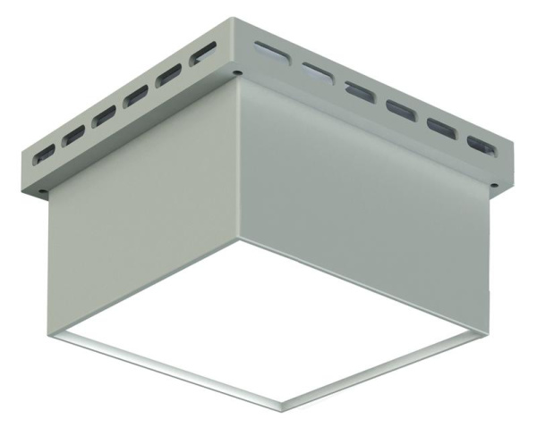 Светильник светодиодный LED-GR 8 9Вт 4000К IP40 750лм 85х85х40 CRI80 opal-sand GL15/DOB бел. CSVT ЦБ-00002943