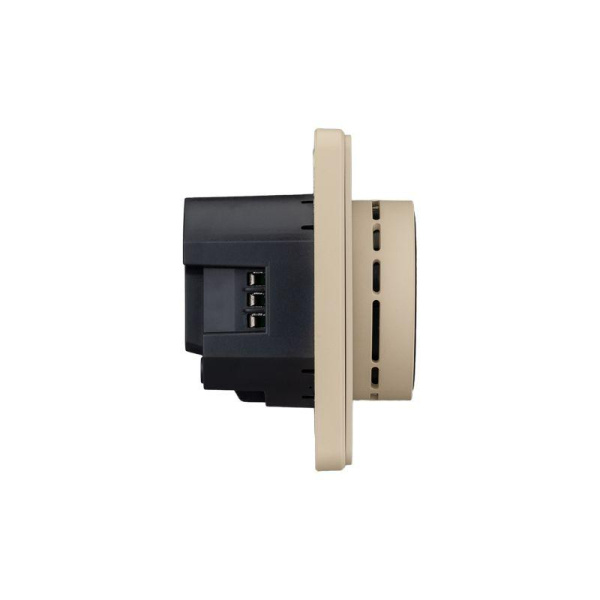 Терморегулятор ROUND Wi-Fi с/у шелк Kranz KR-78-0728-7