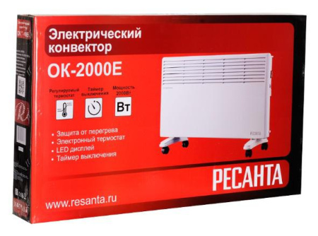 Конвектор ОК-2000Е (LED) Ресанта 67/4/14