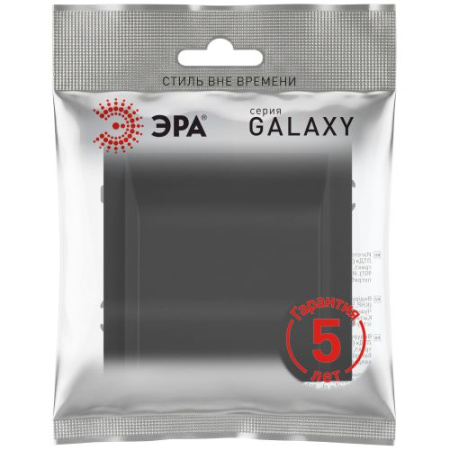 Вывод кабеля Galaxy антрацит 15-6001-05 Эра Б0070898