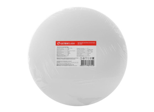 Светильник светодиодный LBS-8024 24Вт blanc настенно-потолочный Ultraflash 15140