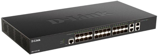 Коммутатор настраиваемый DXS-1210-28S DXS-1210-28S/A1A 4х10G 24SFP+ D-Link 1801333
