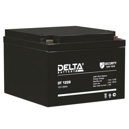 Аккумулятор ОПС 12В 26А.ч DT 1226 Delta 4614010040010