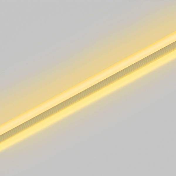 Шнур светодиодный гибкий неон SMD 8х16мм 120LED/м двустор. желт. (уп.100м) (с комплектом подкл.) Neon-Night 131-091