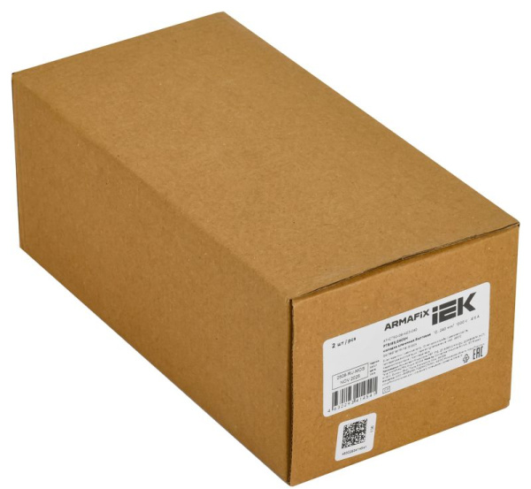 Колодка клеммная с болт. 10-240кв.мм PTB185/240SH ARMAFIX IEK AF-CT50-08-K03-240