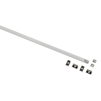 Комплект с накладным анодированным профилем 0709 7.8х9мм 2м Эра Б0062831