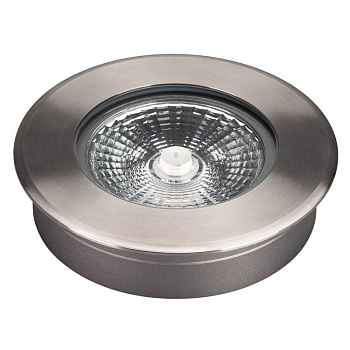 Светильник ART-GROUND-SLIM-R160-15W Warm3000 SL 30deg 24В 15Вт 3000К IP67 ландшафтный метал. Arlight 038167