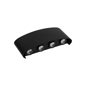 Светильник светодиодный архитектурный PWL-80210 8Вт 4000К BL IP54 фасадный черн. JazzWay 5039872