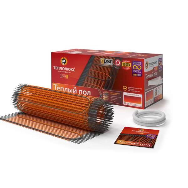 Комплект "Теплый пол" (мат) ProfiMat 450Вт/2.5кв.м Теплолюкс 100035700300