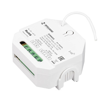 Диммер SMART-PWM-101-72-DIM-PS-IN 230В 1х1.5А 2.4G IARL IP20 пластик INTELLIGENT ARLIGHT 046516